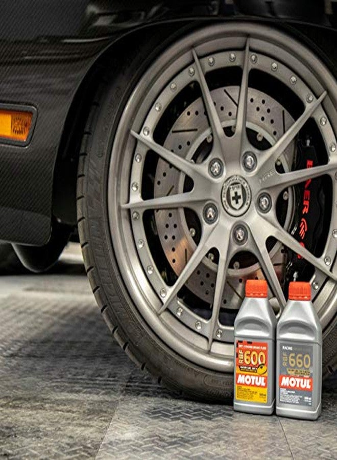 Motul RBF 600 Racing Brake Fluid- 100% Synthetic Factory Line Dot-4, 500ml Bottle (100949) - Image 2